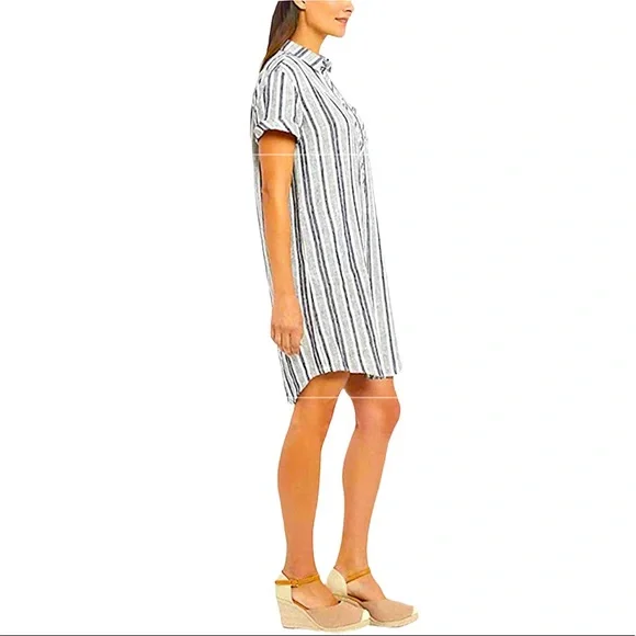 Adrienne Vittadini Ladies' Linen Shirt Dress, Small